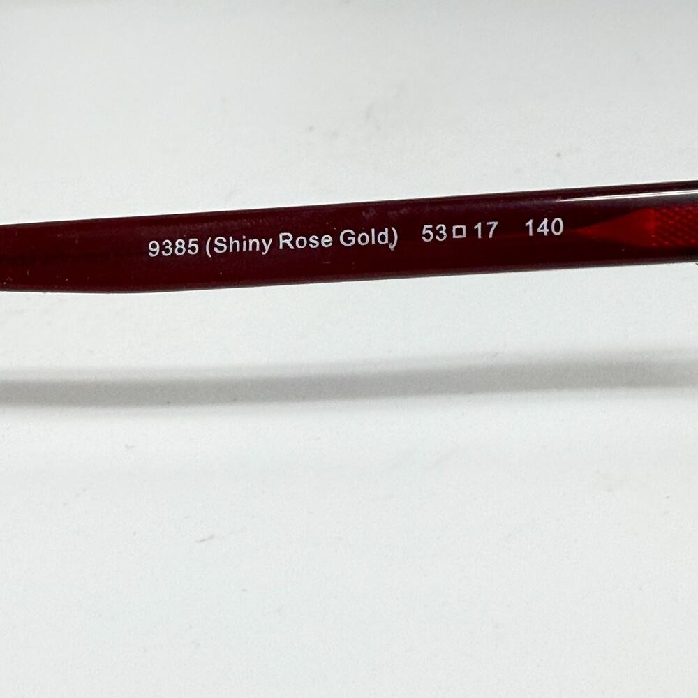 Coach Hc5130 9385 Shiny Rose Gold Eyeglasses Frames 53-17-140 20487 - Picture 5 of 7